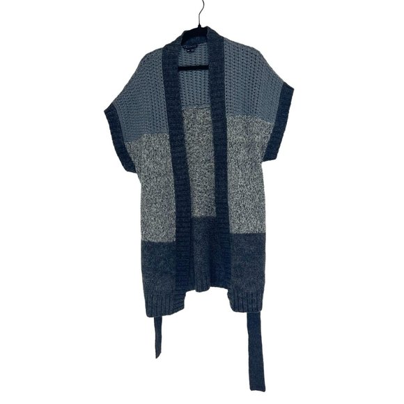 Theory Gray Knit Cardigan - Picture 4 of 9